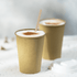 Karat 12oz Paper Hot Cups (90mm), Kraft - 1,000 pcs