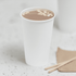 [1,000 ct] 16 oz Paper Coffee Cups | White | 90 mm