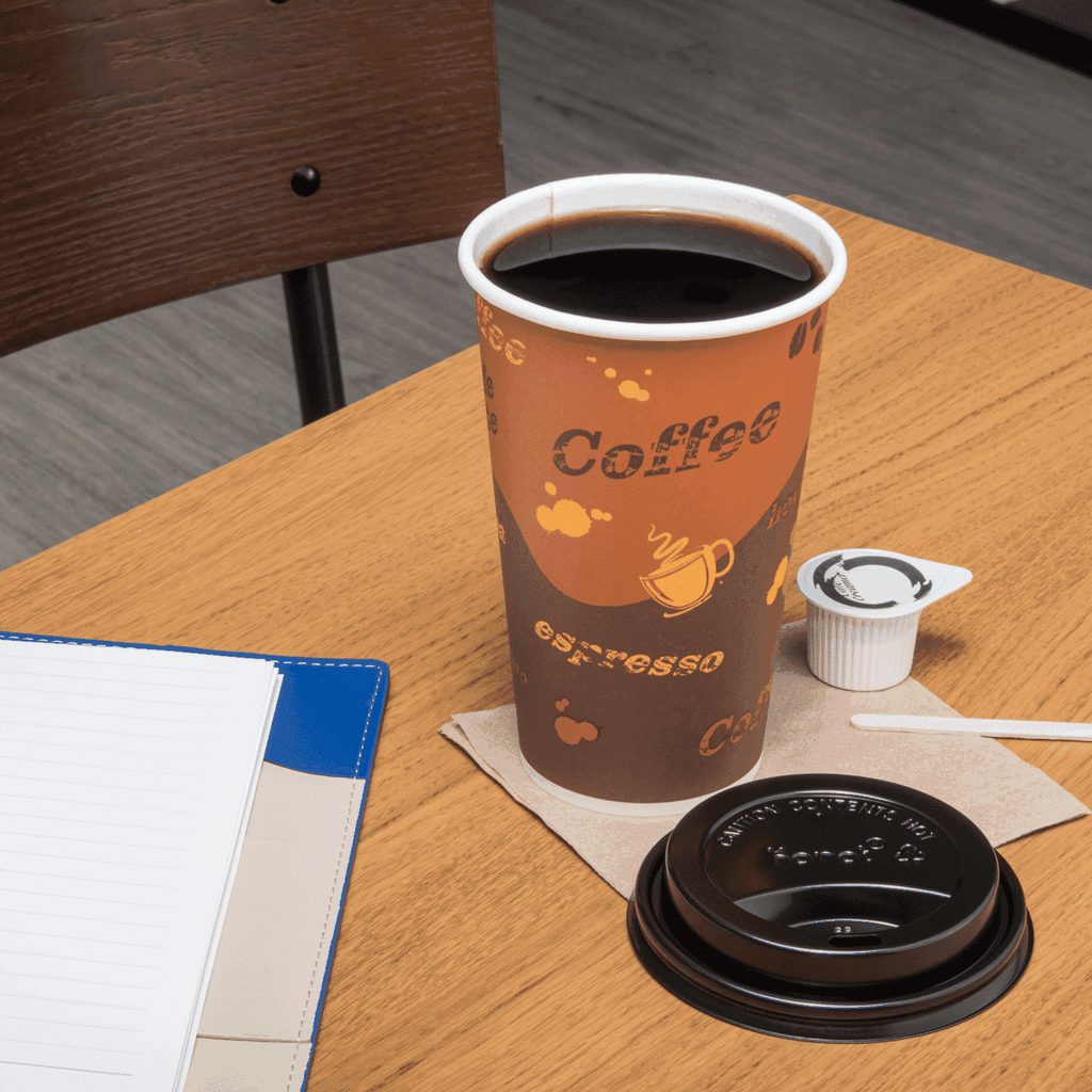 Shop Disposable Coffee Cups - 16oz Paper Hot Cups