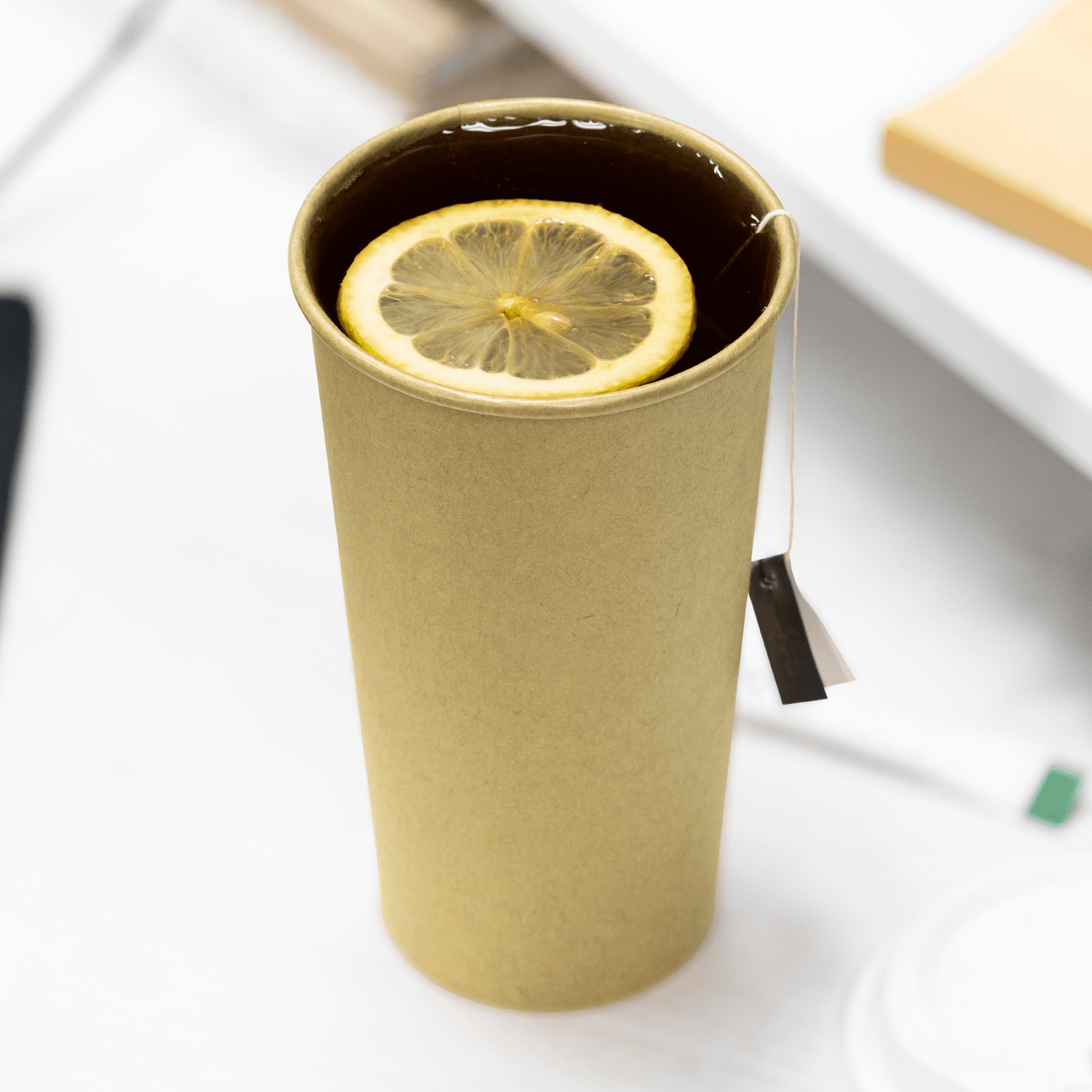 Karat 20oz Paper Hot Cups (90mm), Kraft - 1,000 pcs