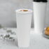 [500 ct] 24 oz Paper Coffee Cups | White | 90 mm