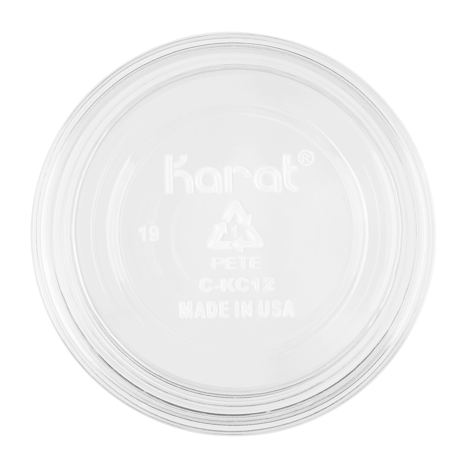 Karat 12oz PET Plastic Cold Cup