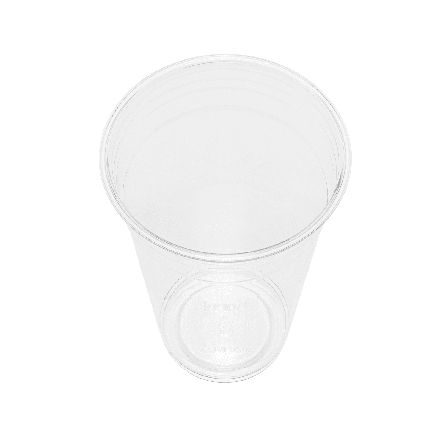 24oz disposable plastic cold cup Plastic Cups - 24oz PET Cold Cups (98mm)