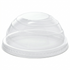 [1,000 ct] Plastic Dome Cup Lids | PET | No Hole | 90 mm