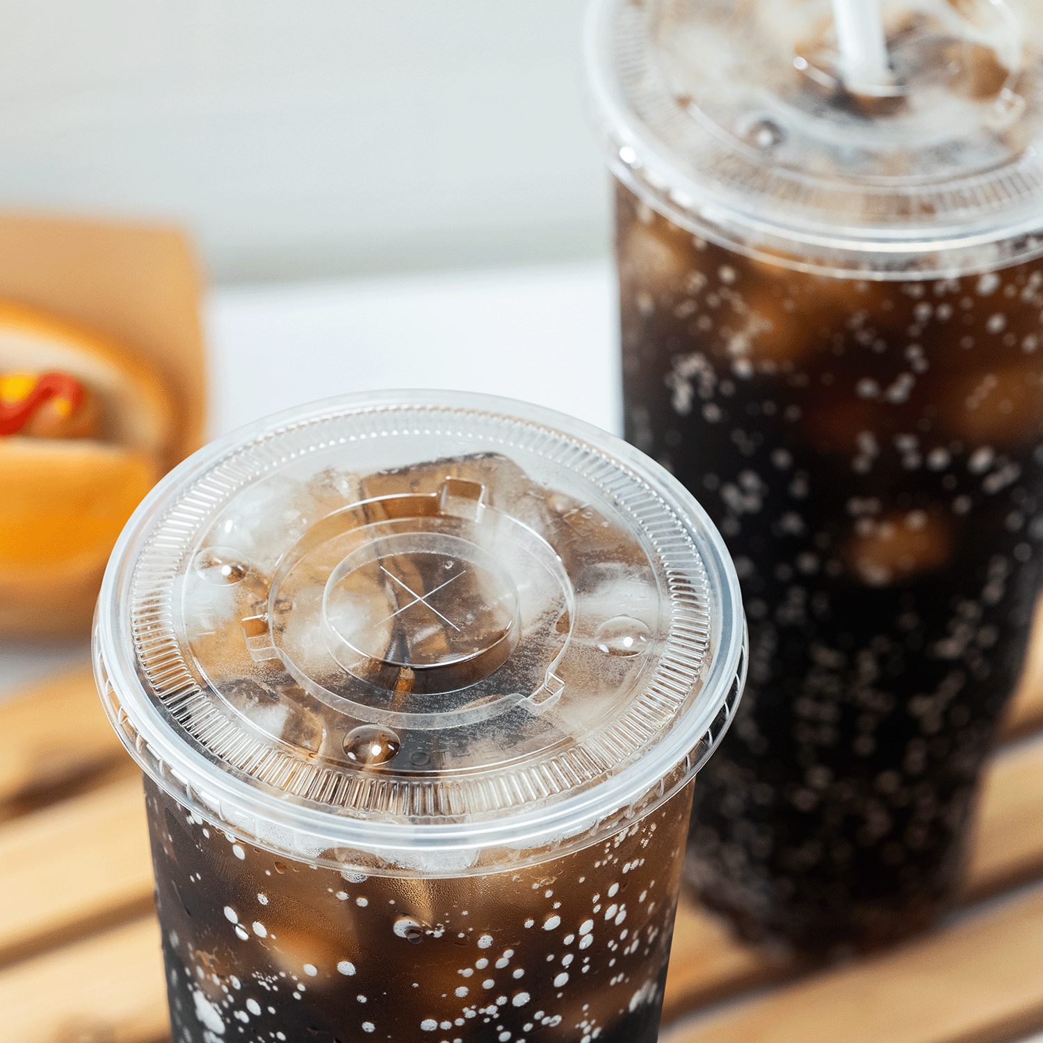 [600 ct] PolyPro Stadium Cup Lids | PET | 117 mm