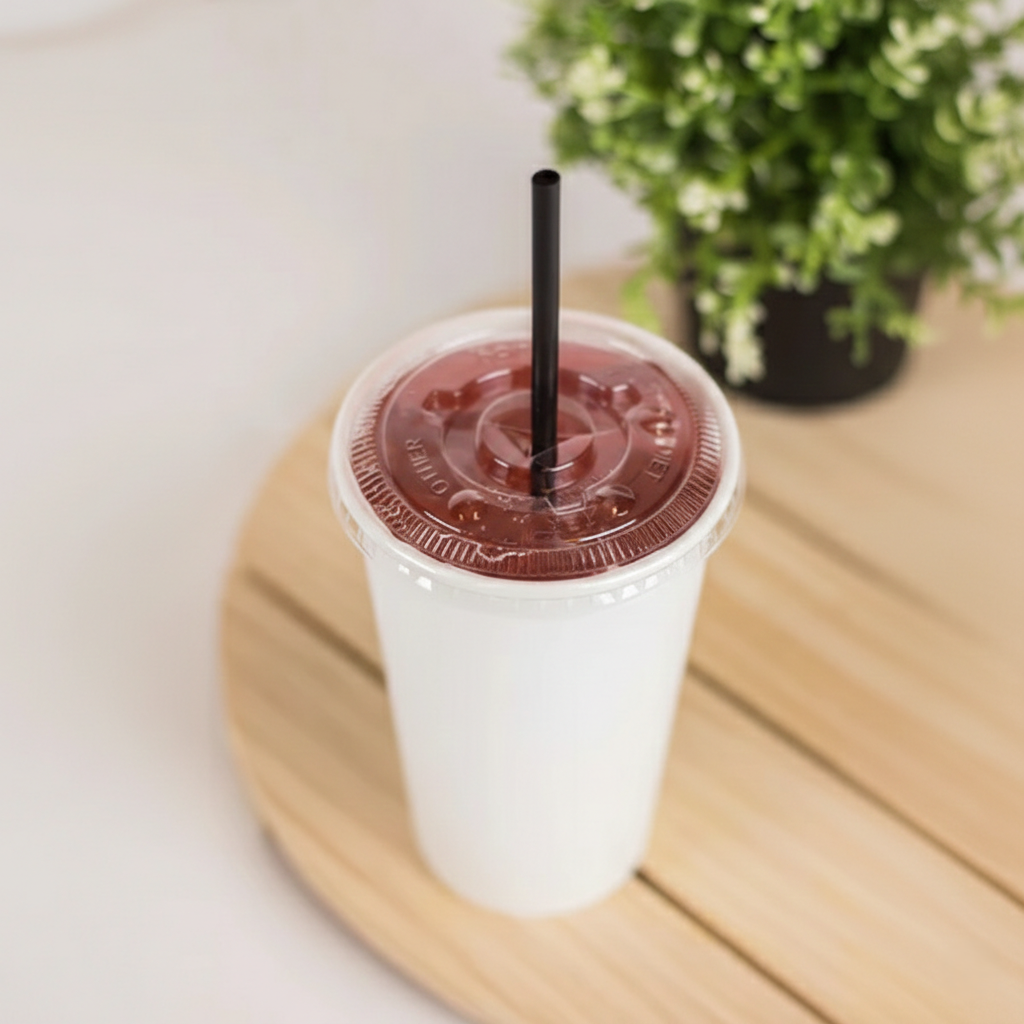 [1,000 ct] 16 oz Paper Cold Cups | 90 mm | White