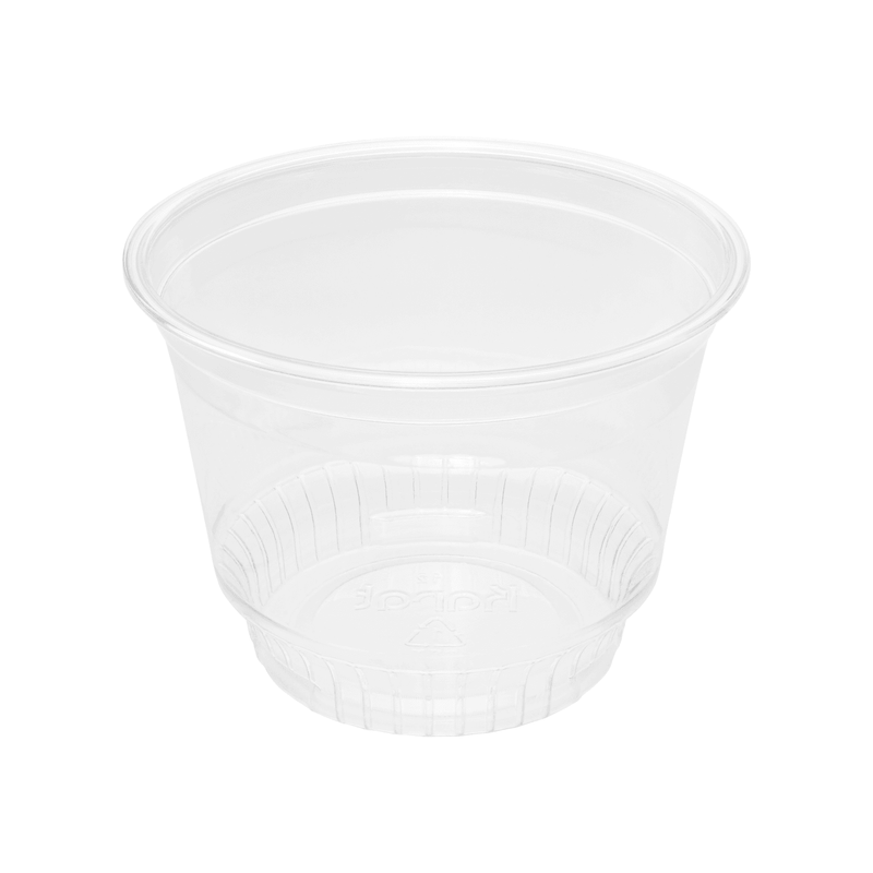 Clear Karat 8oz PET Plastic Dessert Cup
