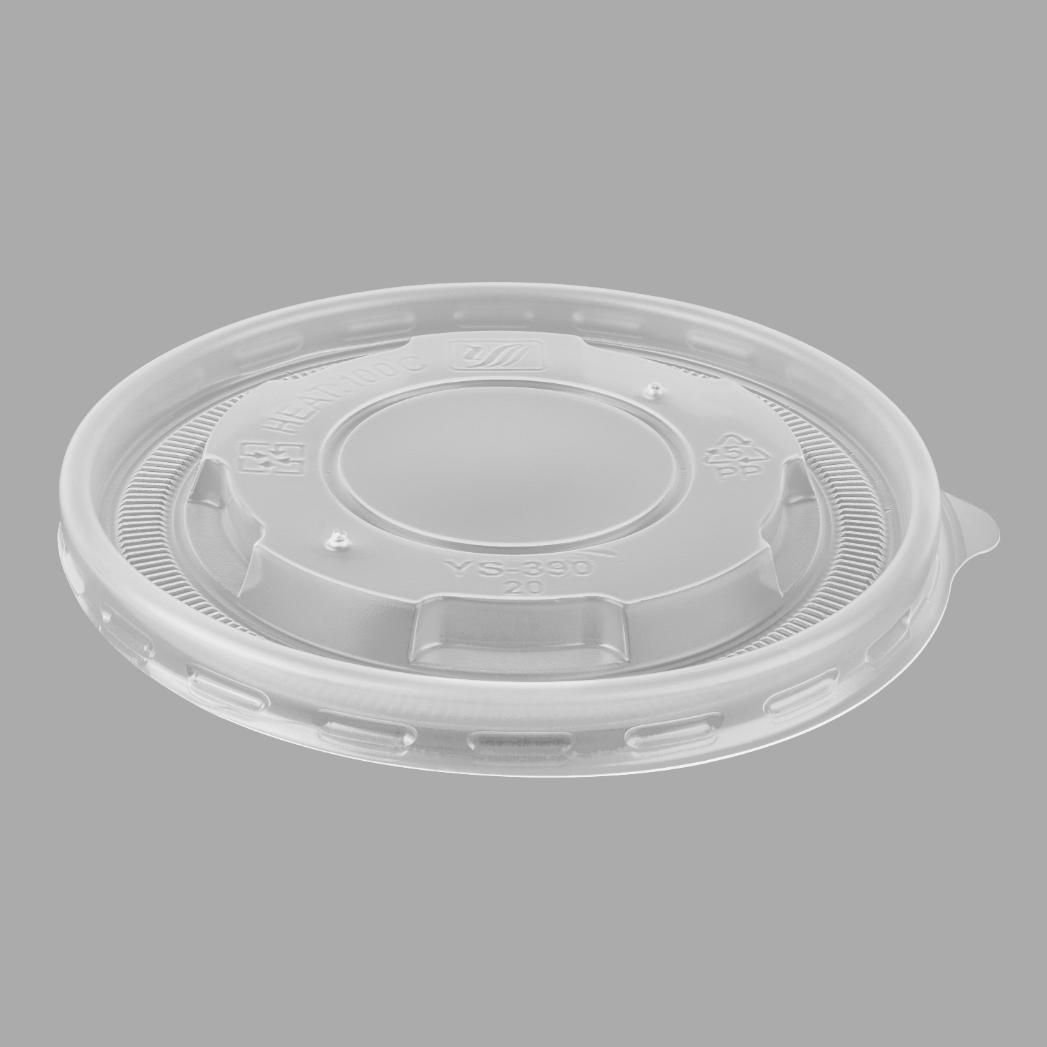 [1,000 ct] 12 oz Food Container Lids | PP | 100 mm