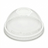 [600 ct] 32 oz Plastic Dome Cup Lids | PET | No Hole | 104.5 mm