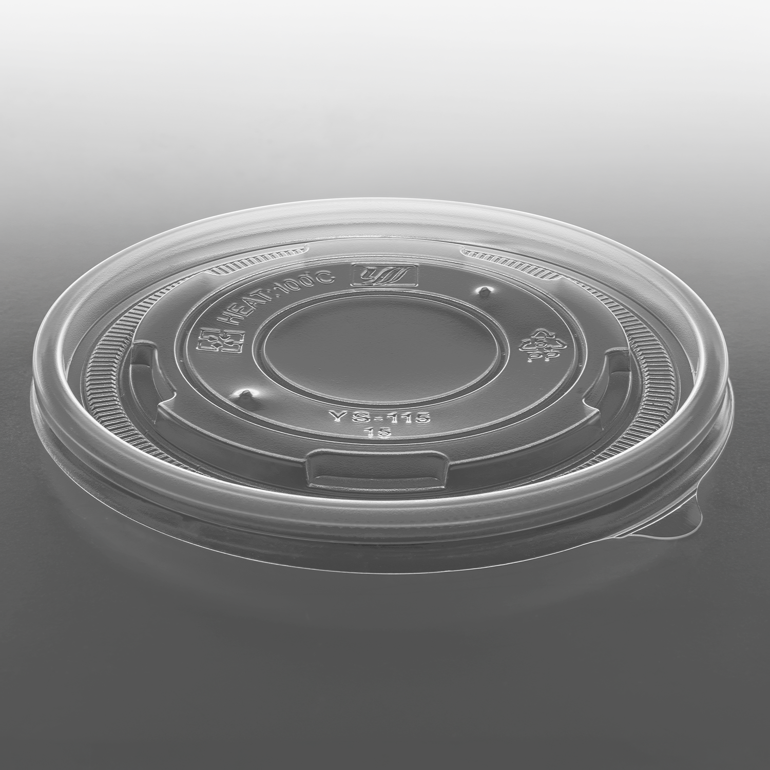 [500 ct] 32 oz Food Container Lids | PP | 115 mm