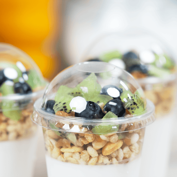 1,000 ct] 7 oz Dome Cup Lids | PET | No Hole | 74 mm – LollicupStore