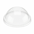 [1,000 ct] 7 oz Dome Cup Lids | PET | No Hole | 74 mm