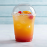 [1,000 ct] 8-10 oz Plastic Dome Cup Lids | PET | No Hole | 78 mm