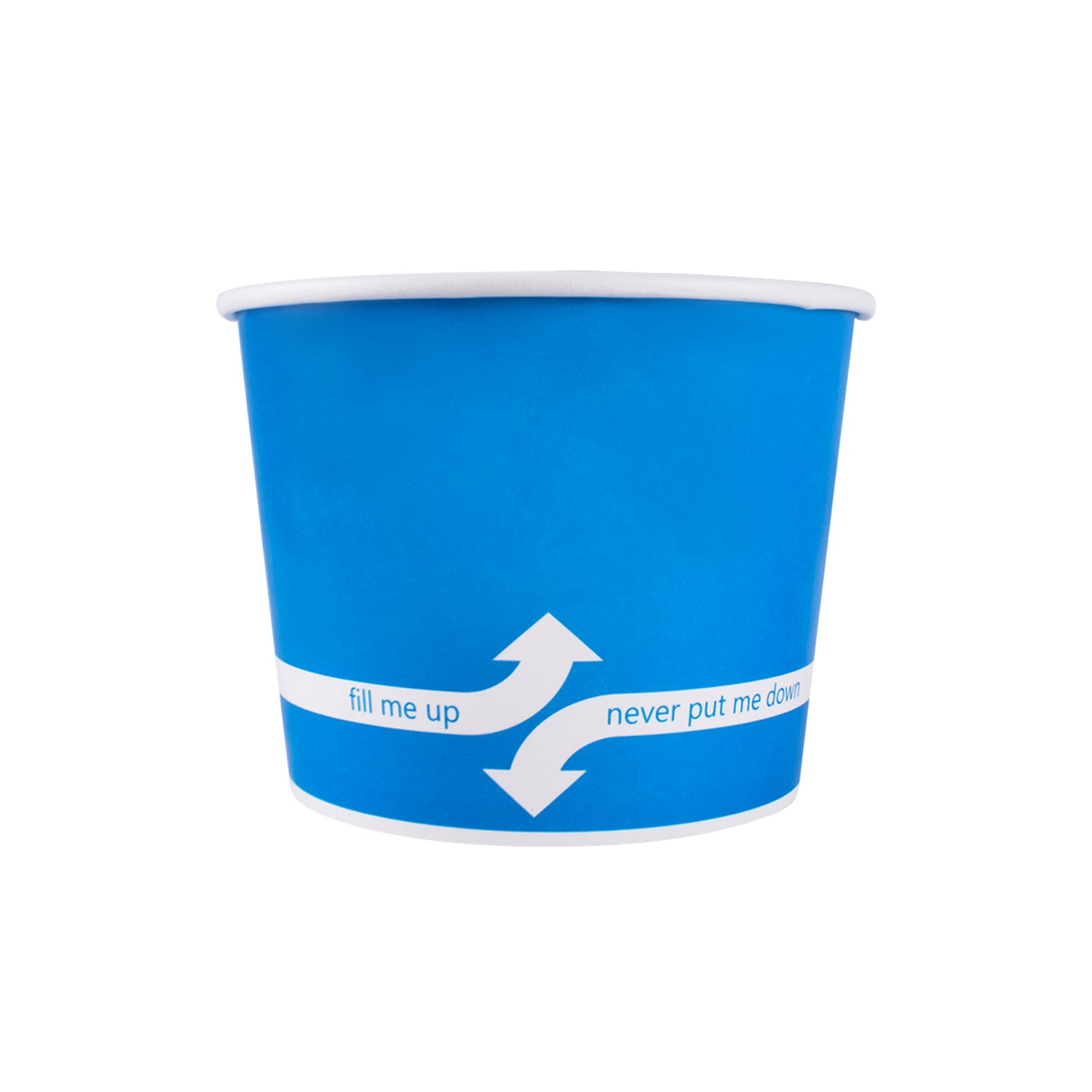 16oz Food Containers (112mm), Blue -1,000 pcs