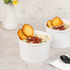 [600 ct] 20 oz Paper Food Containers | 127 mm | White