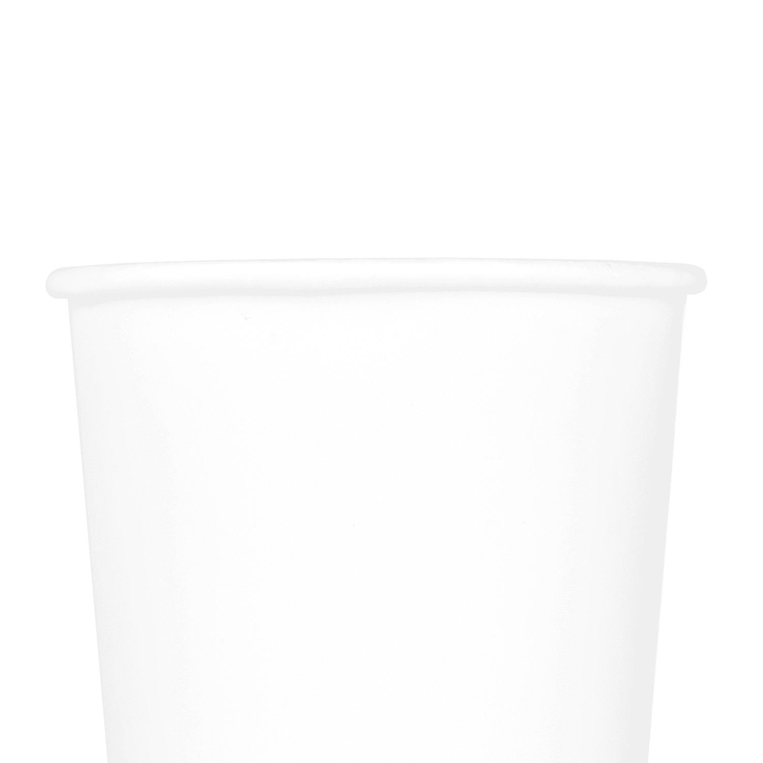 8oz Insulated Paper Hot Cups (80mm), White - 500 pcs