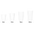 White Karat Insulated Paper Hot Cup in different sizes