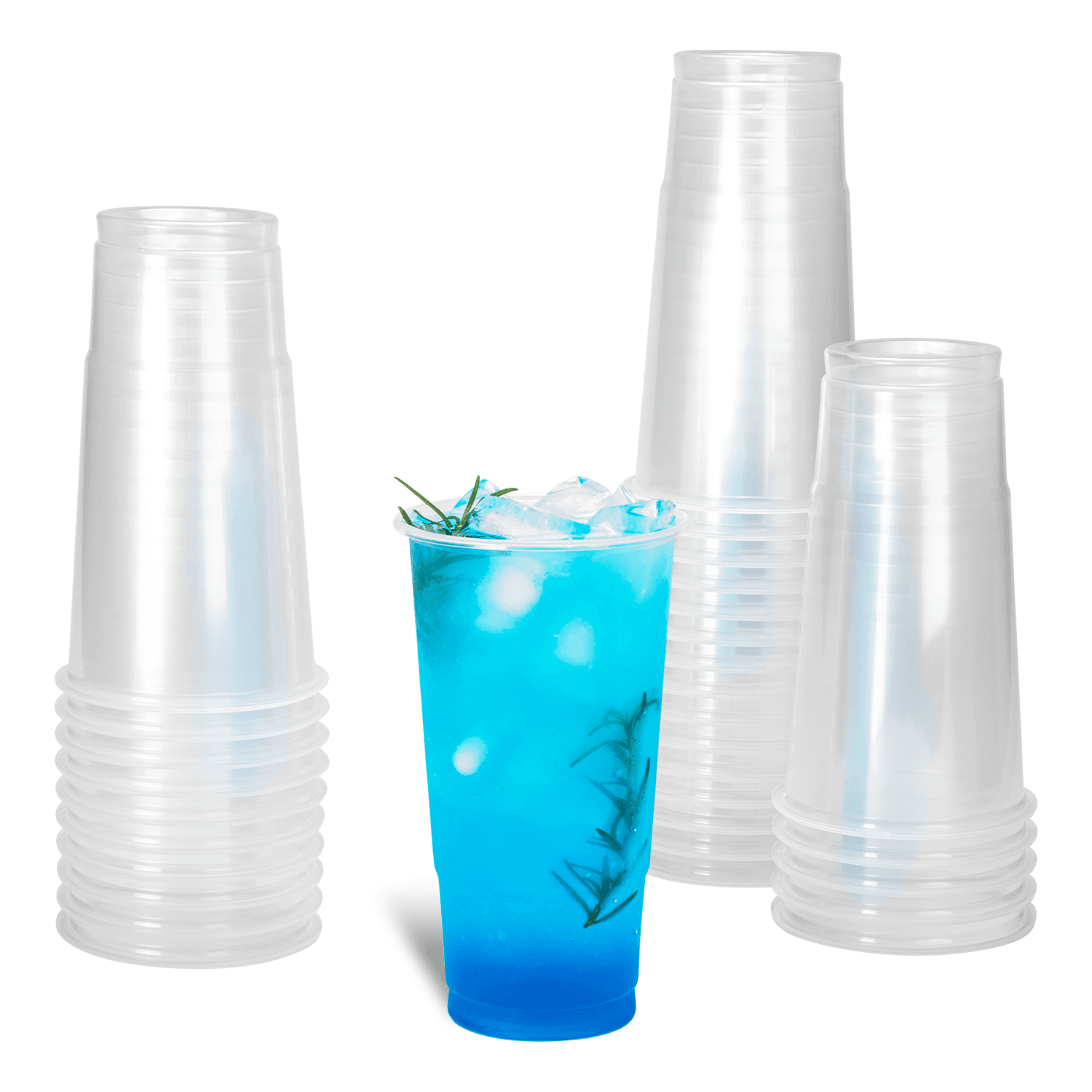Karat 32oz PP Plastic Cold Cups (104.5mm) 600 pcs