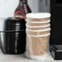 [500 ct] 10 oz Paper Coffee Cups | Wrapped Insulated | 90 mm | Kraft