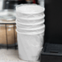 [500 ct] 10 oz Paper Coffee Cups | Wrapped Insulated | 90 mm | White