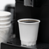 [500 ct] 10 oz Paper Coffee Cups | Wrapped Insulated | 90 mm | White