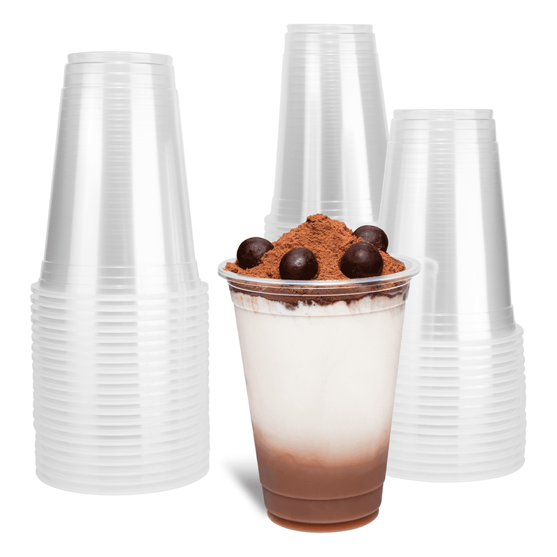 Cold Rim Karat 16oz PP Plastic U-Rim Cold Cups (95mm) - 2,000 pcs
