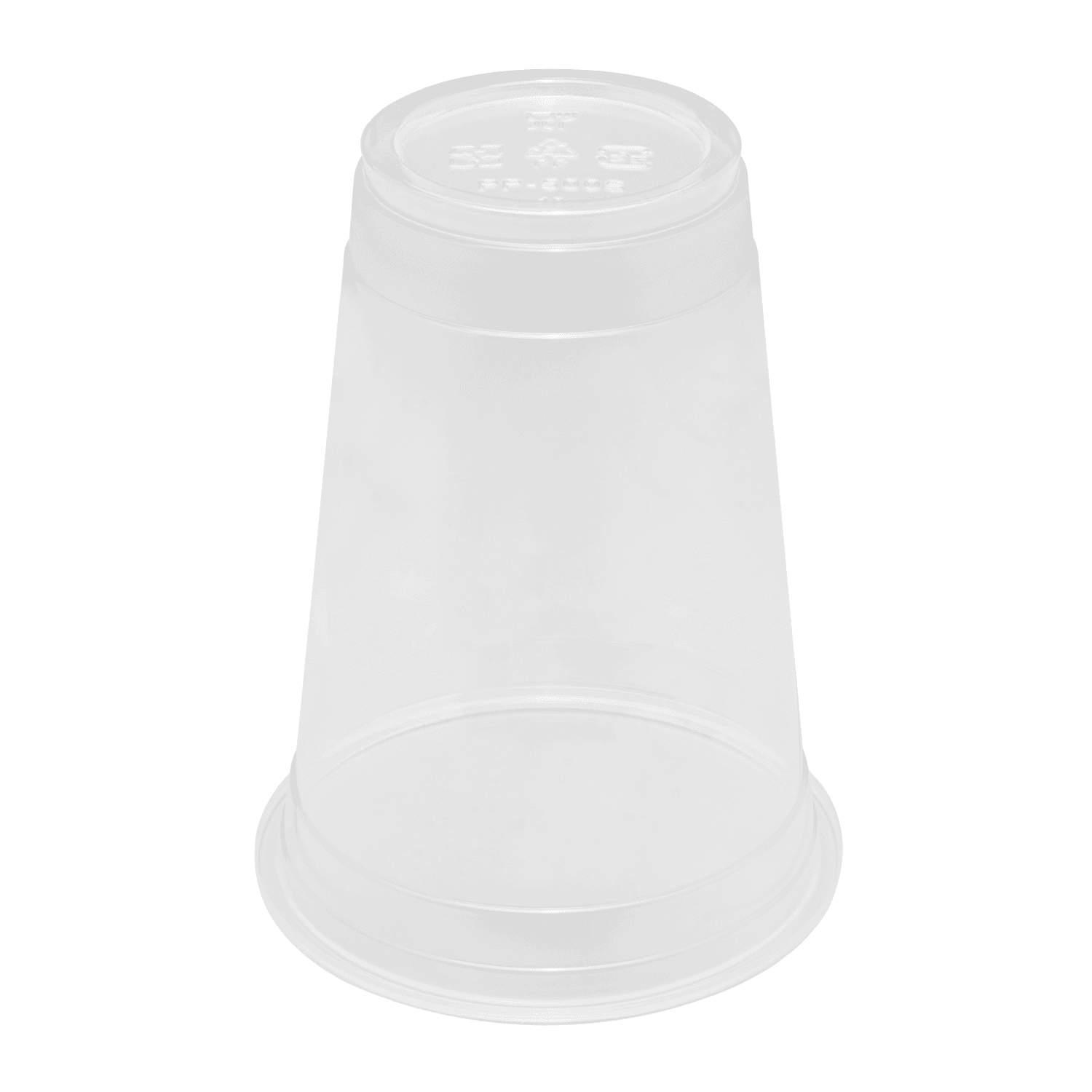 Karat 16oz PP Plastic U-Rim Cold Cups