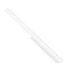 Karat 9" Diagonal Cut Boba Straws Poly Wrapped, White - 1,600 pcs