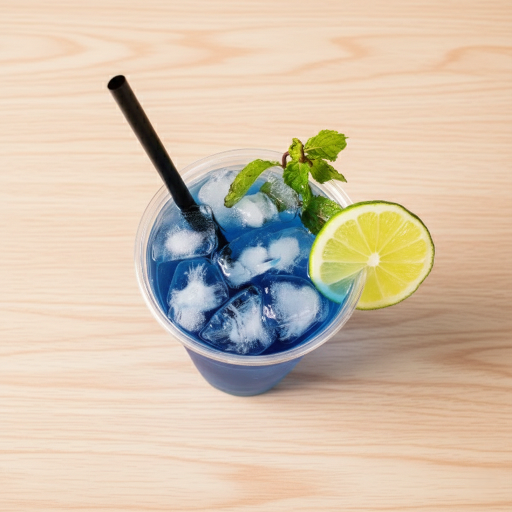 [2,500 ct] Giant Straws | Individually Wrapped | Black (0.31" x 9")