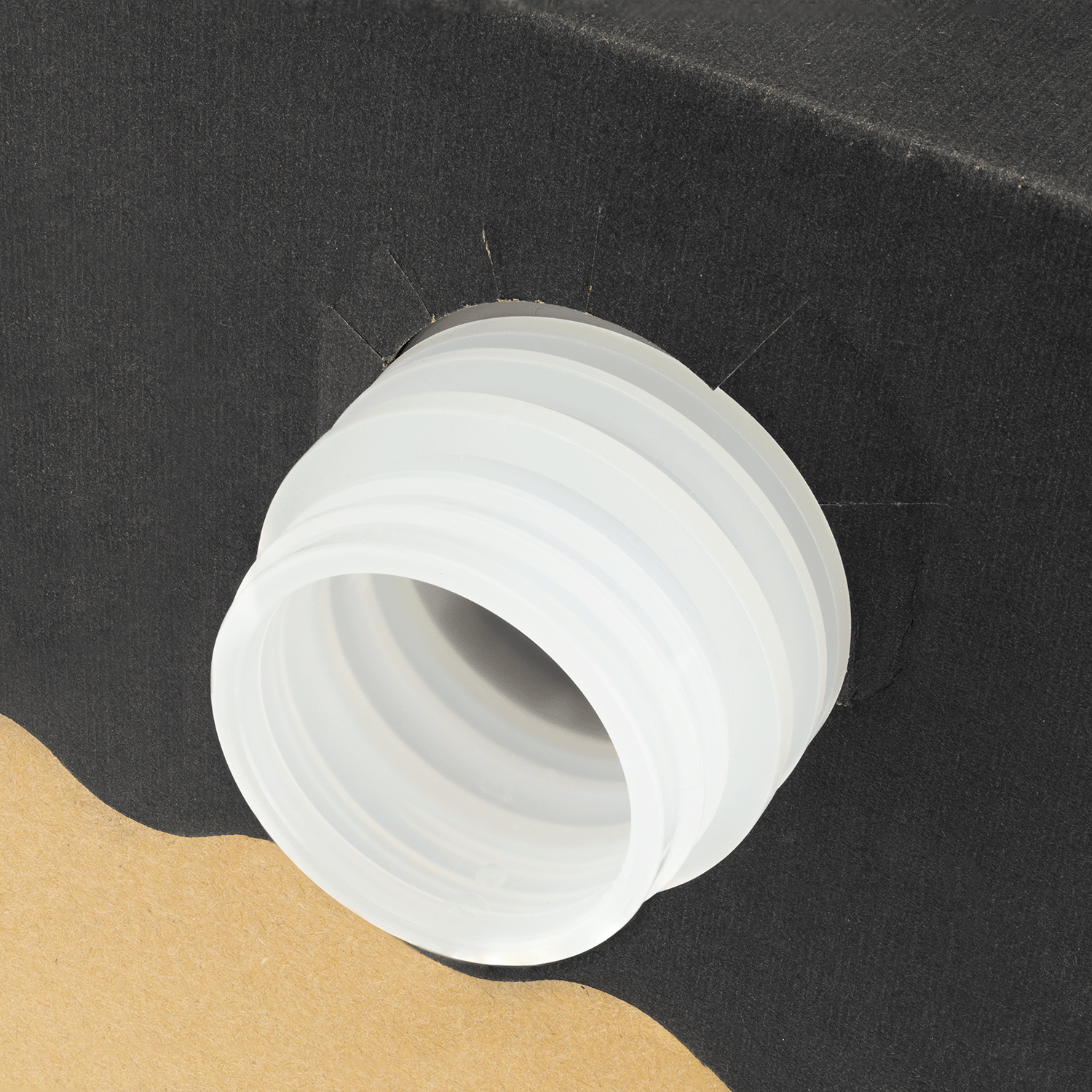 [25 ct] 160 oz Beverage Take-Out Container, Kraft