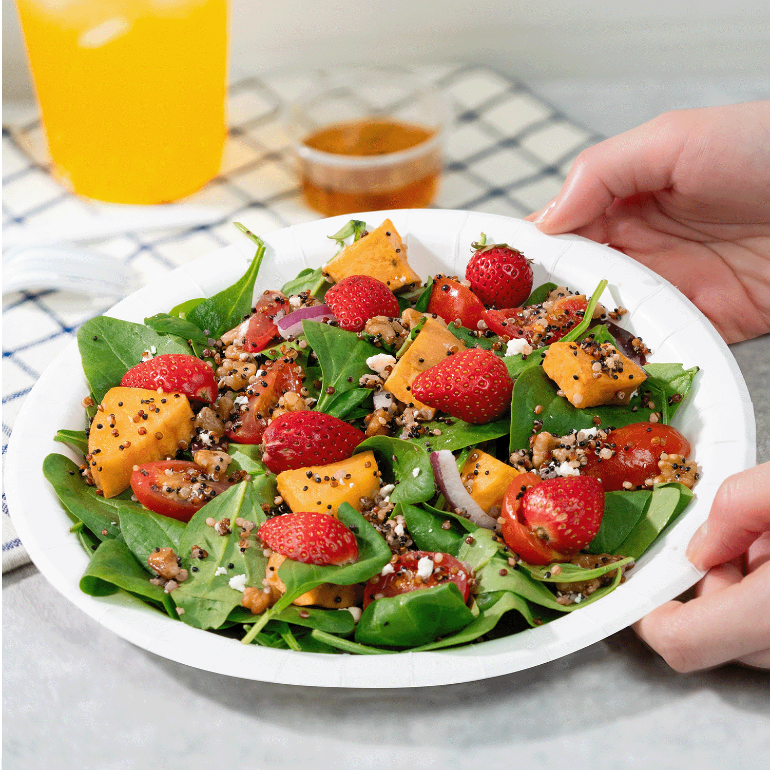 Karat 9" White Paper Plate- 200 pcs