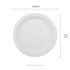 Karat 9" White Paper Plate- 200 pcs