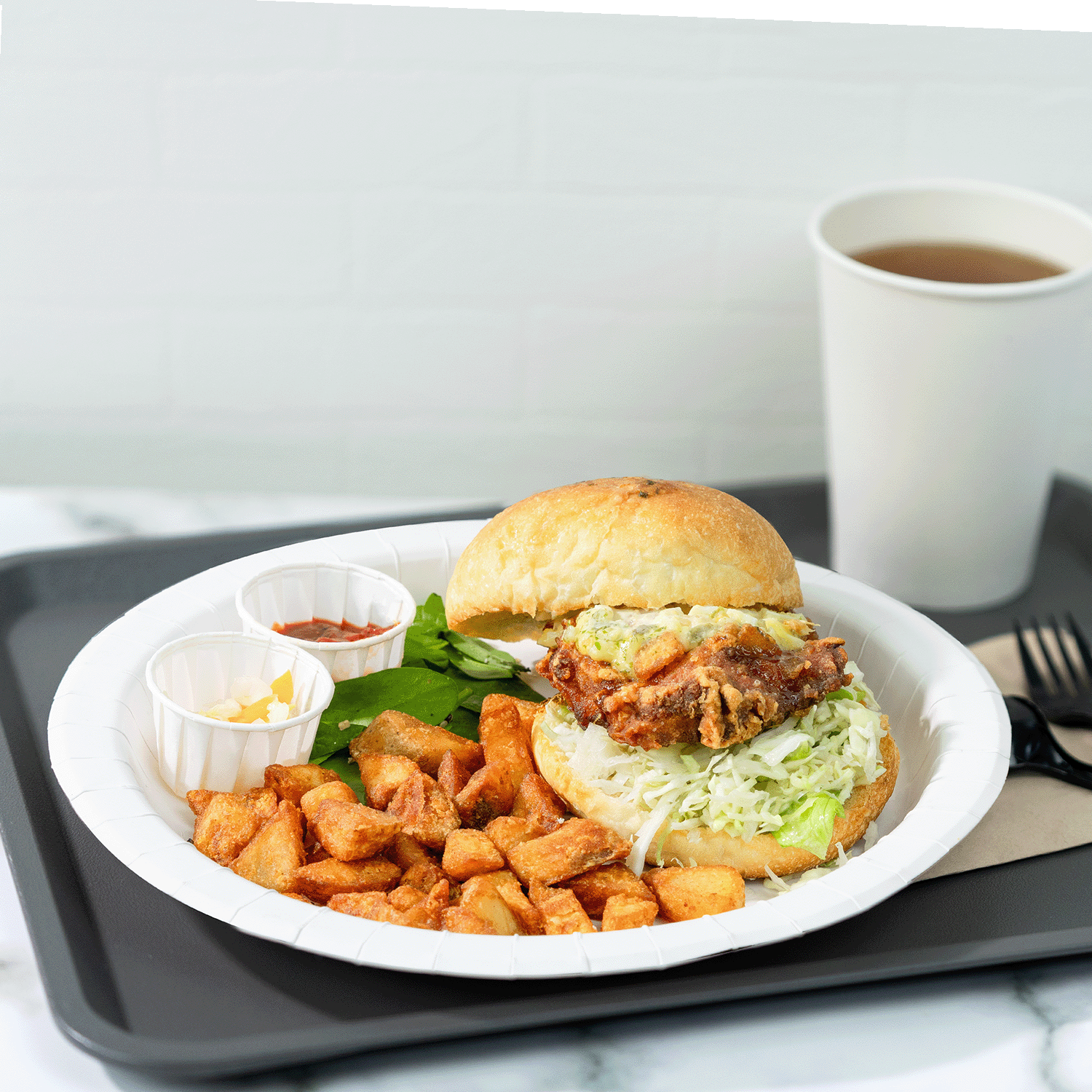 Karat 10" White Paper Plate - 200 pcs