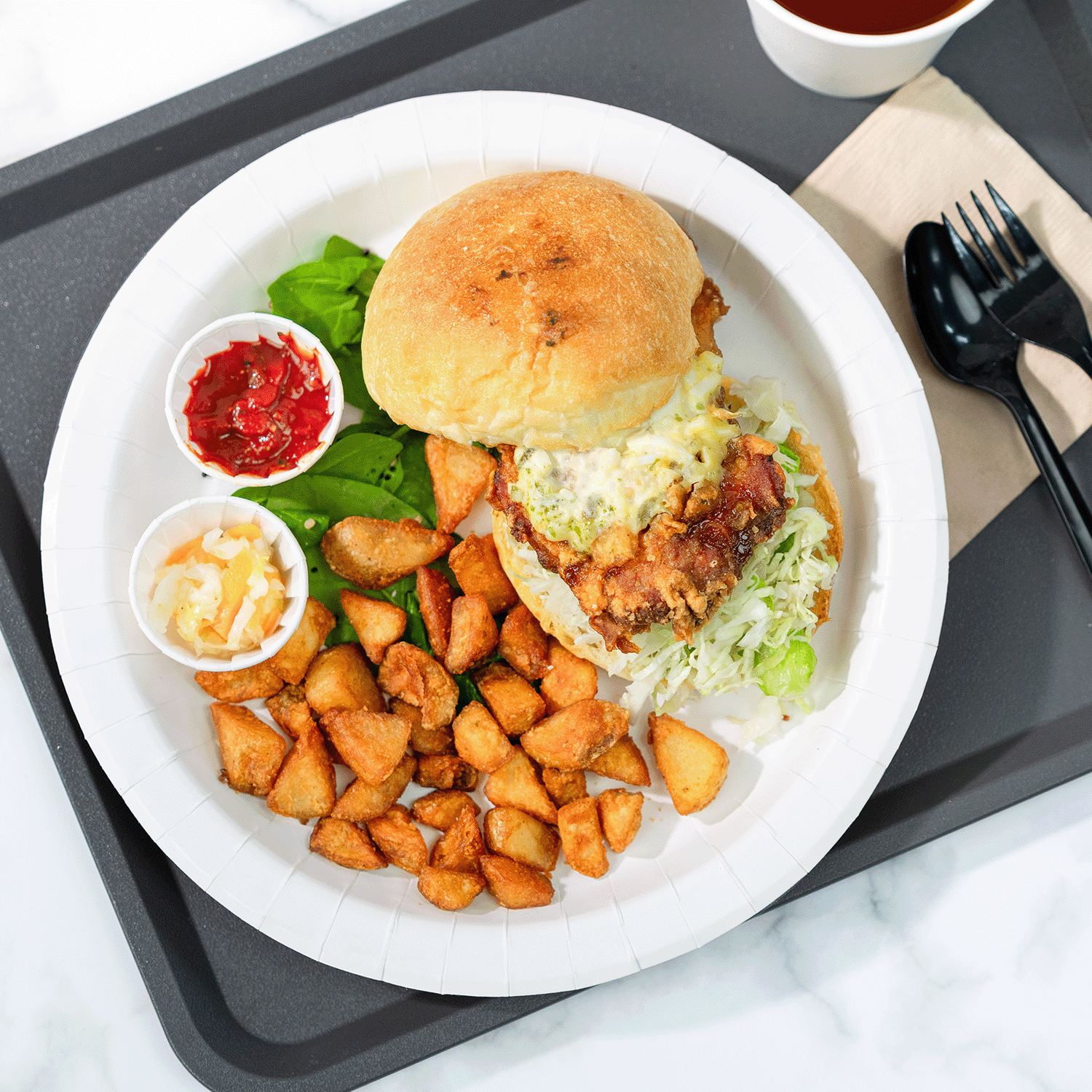 Karat 10" White Paper Plate - 200 pcs