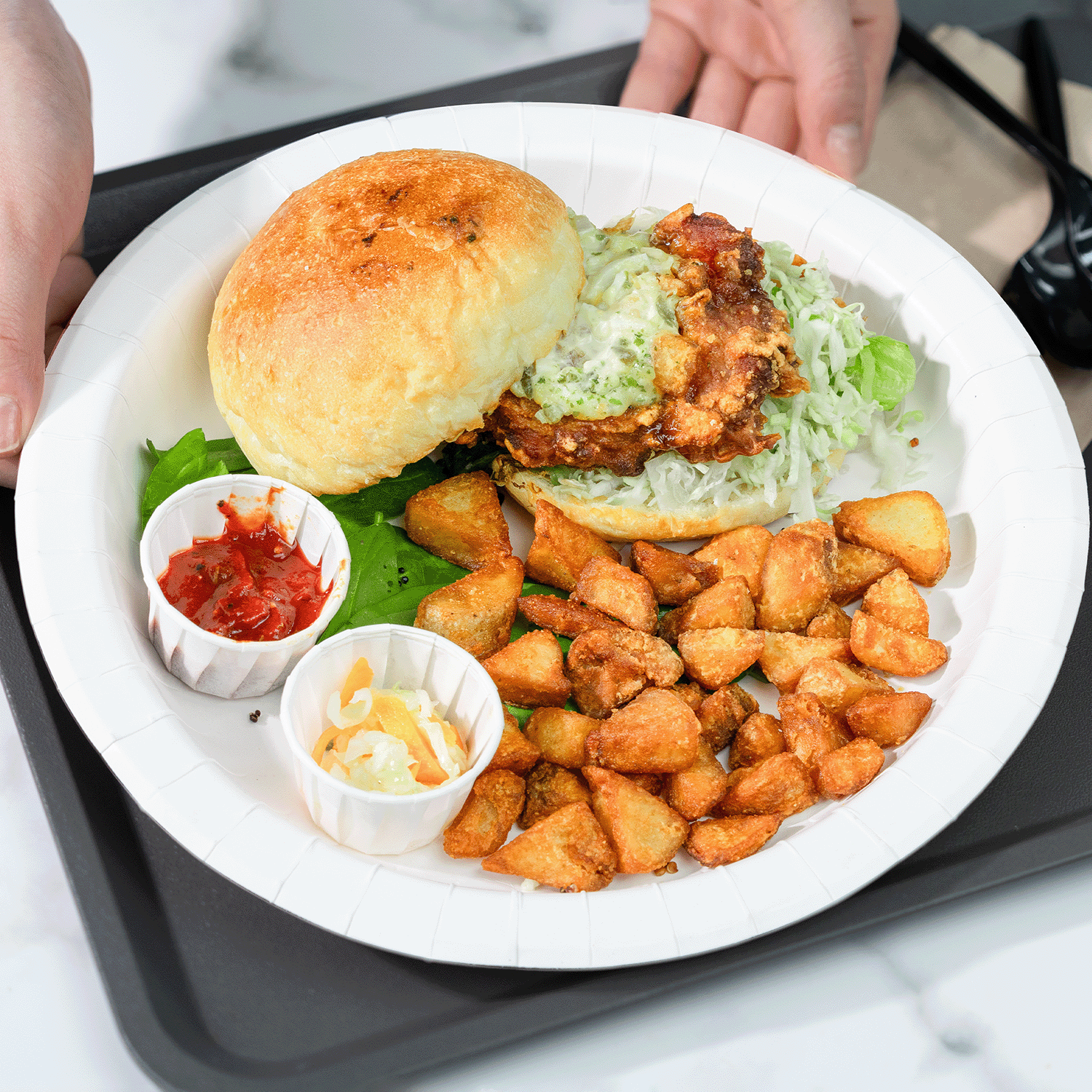 Karat 10" White Paper Plate - 200 pcs