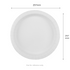 Karat 10" White Paper Plate - 200 pcs