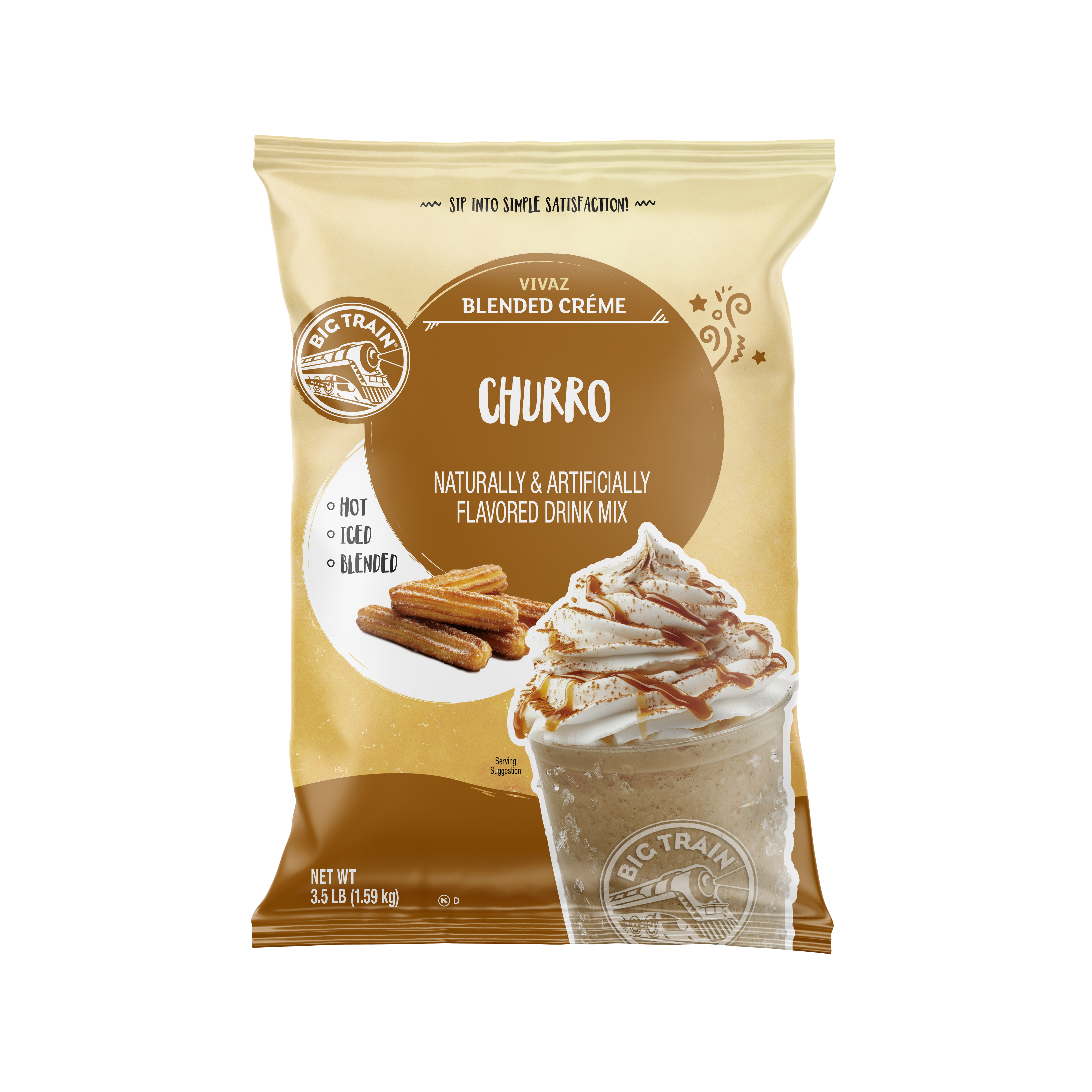 Big Train VIVAZ Churro - Bag (3.5 lbs)
