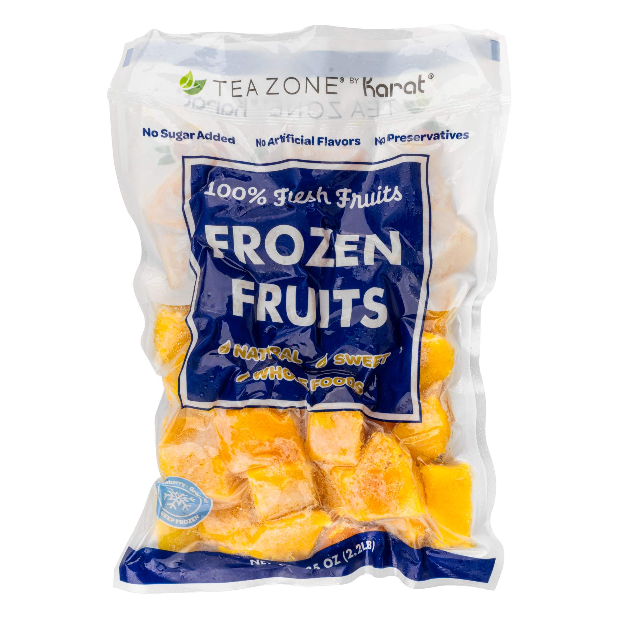 Tea Zone Frozen Mango, Chunks