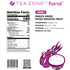 Tea Zone Freeze-Dried Diced Dragon Fruit – Case Of 12 Bags – For Bubble Tea, Smoothies & Snacks