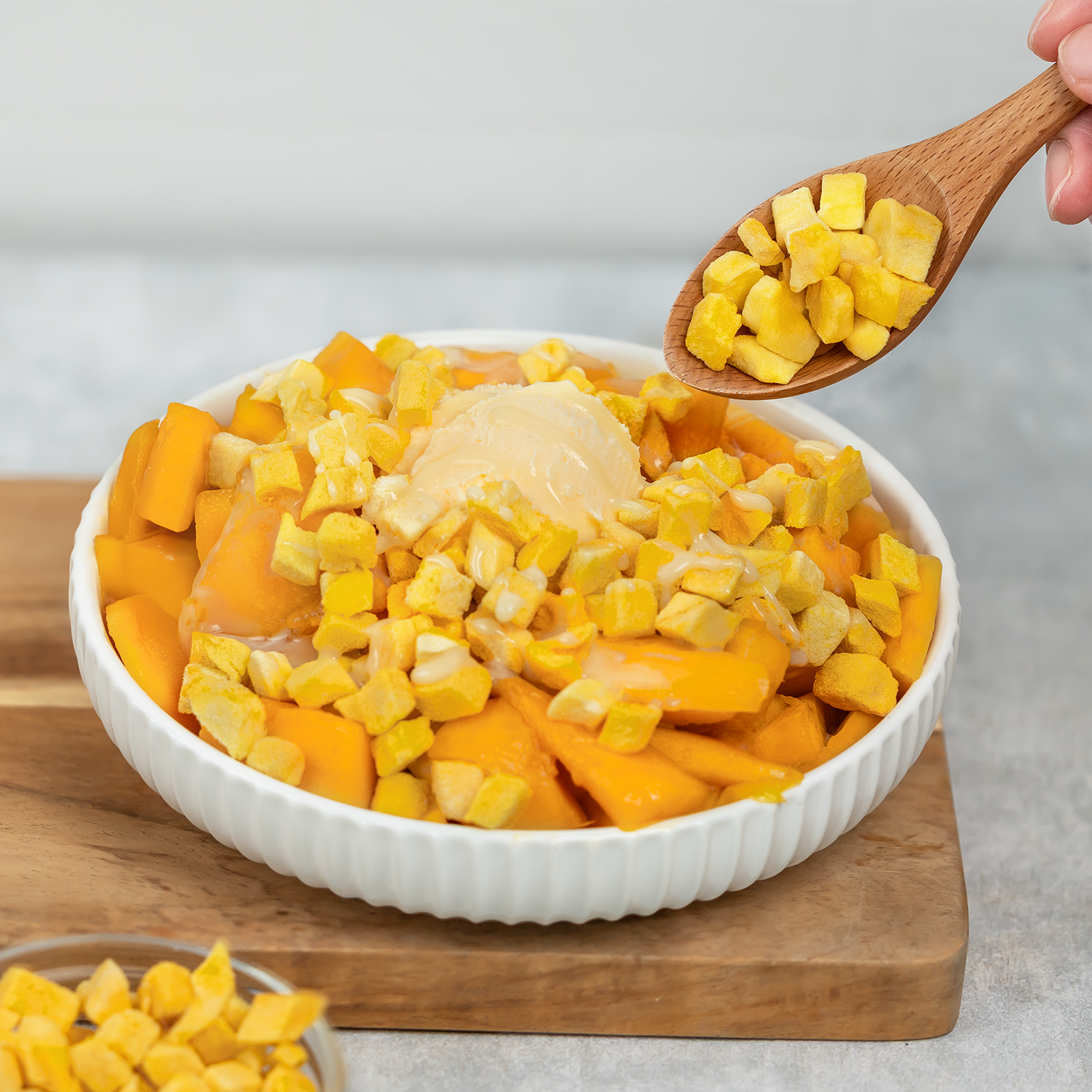 Tea Zone Freeze-Dried Mango, Diced - Case of 12 bags