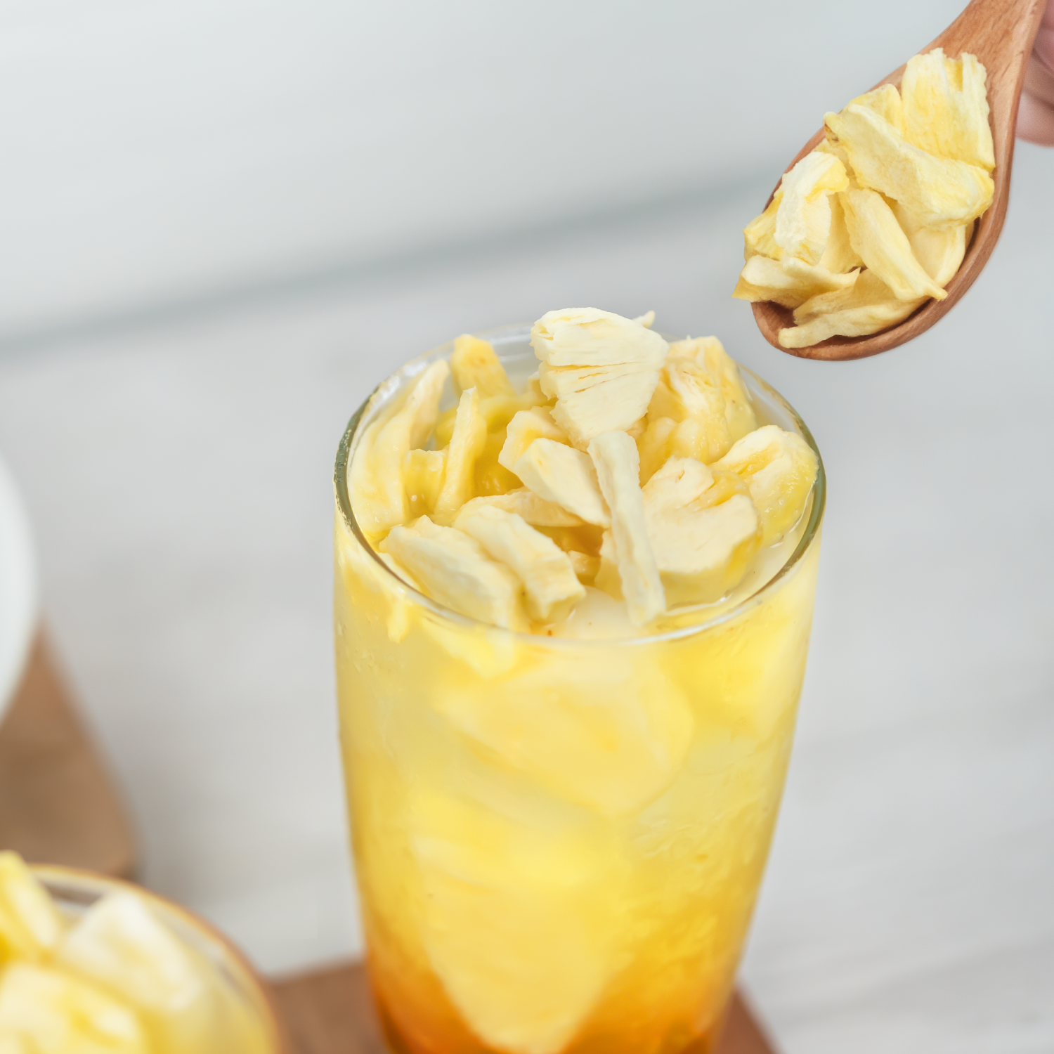 Tea Zone Freeze-Dried Pineapple, Diced - Case of 12 bags