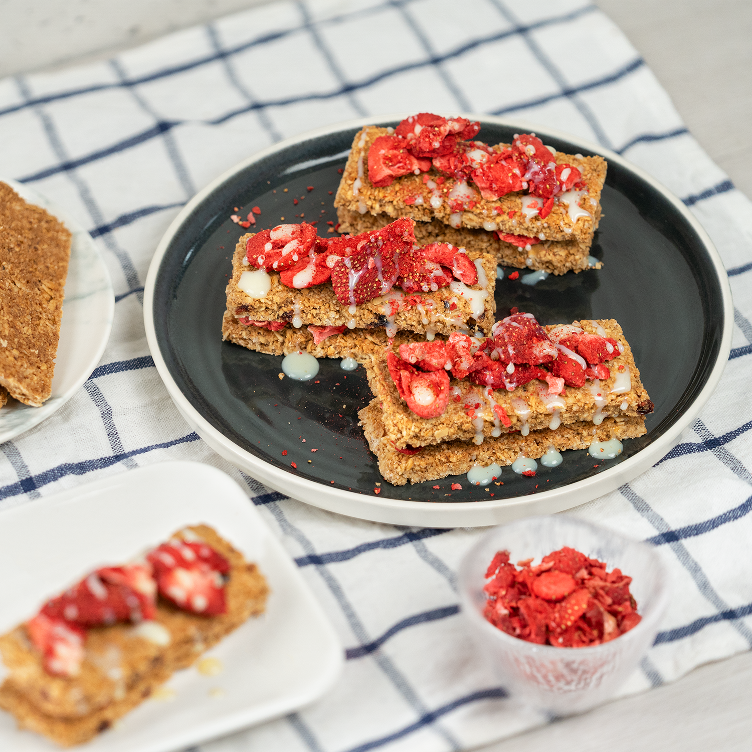 Tea Zone Freeze-Dried Strawberry, Sliced - Case of 12 bags