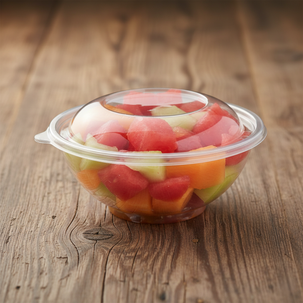 [300 ct] 24 oz Disposable Salad Bowls | 165 mm | PET