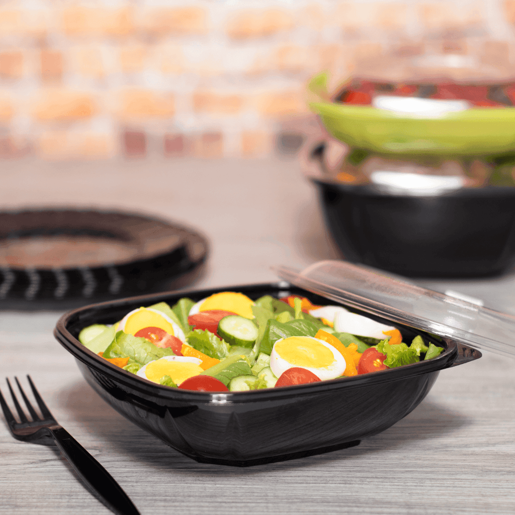 Karat 24oz Pet Salad Bowl Dome Lids - 300 ct