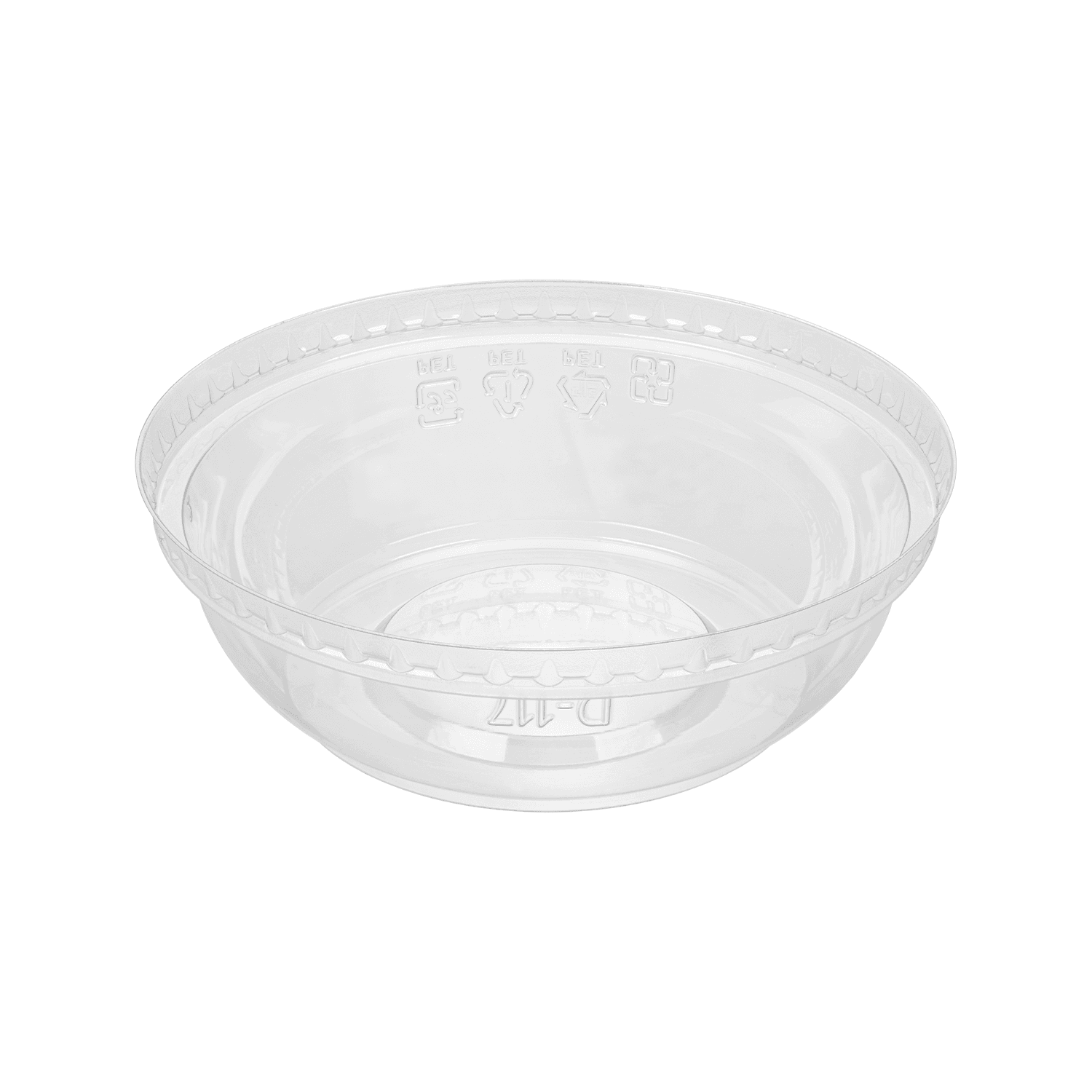 Karat PET Dome lid for 8-32oz PET Round Deli Container 