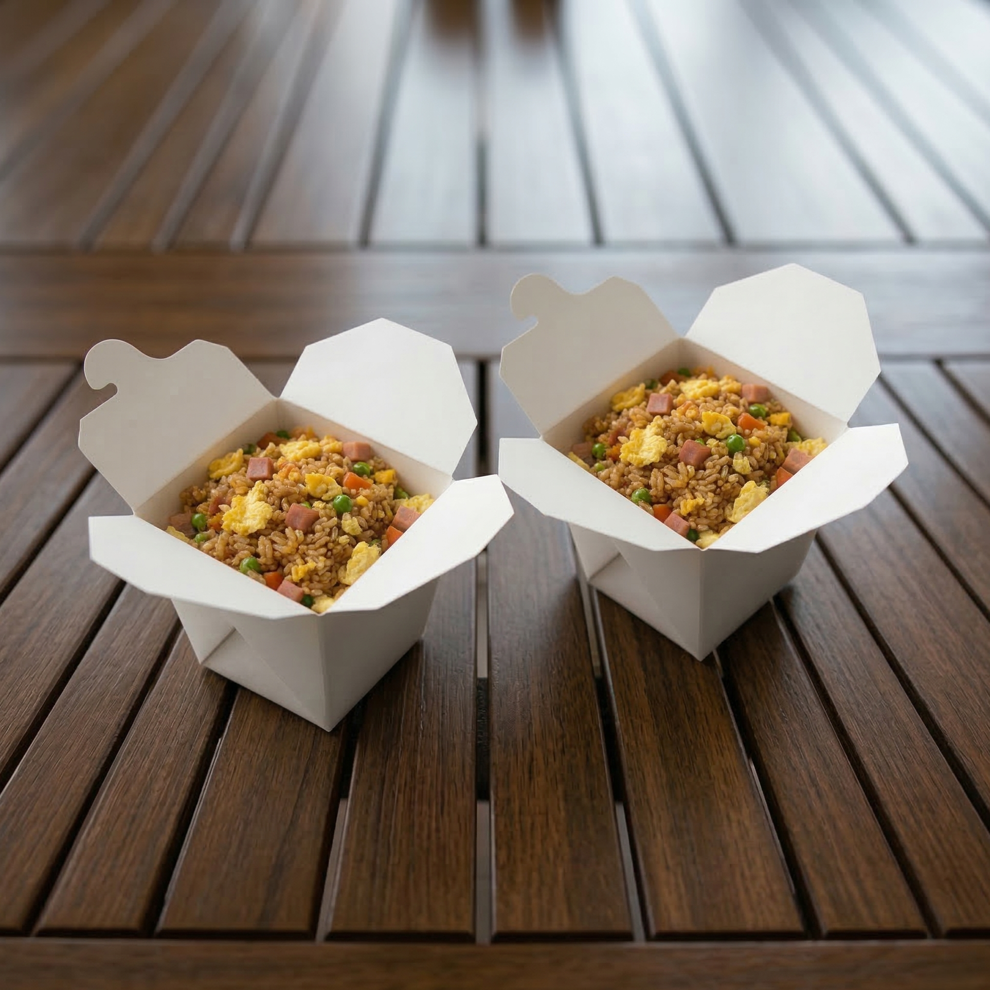 [450 ct] 8 oz Paper Take-Out Boxes, White