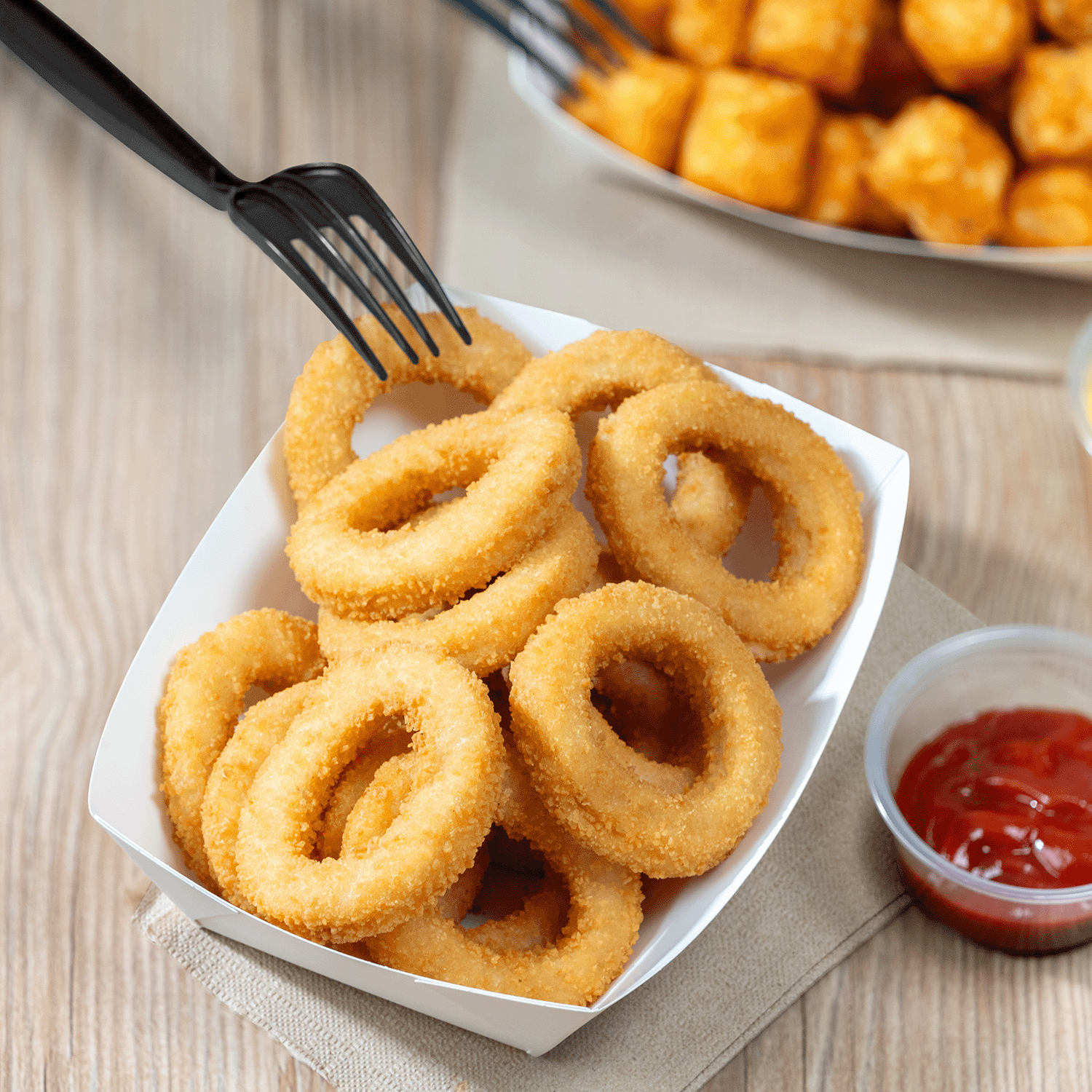 [1,000 ct] 2.0 lb Food Tray | White