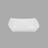 [500 ct] 3.0 lb Food Tray | White