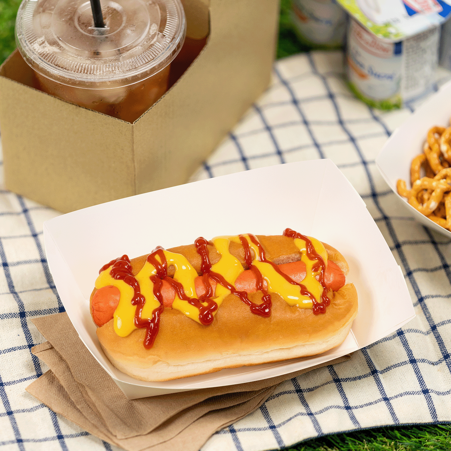 [500 ct] 3.0 lb Food Tray | White