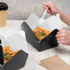 [300 ct] Paper Fold To-Go Containers | 48 fl oz | Black